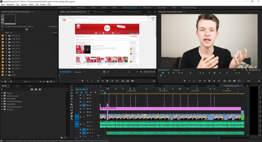 Das beste Videoschnittprogramm für YouTube! (Windows & Mac | Kostenlos